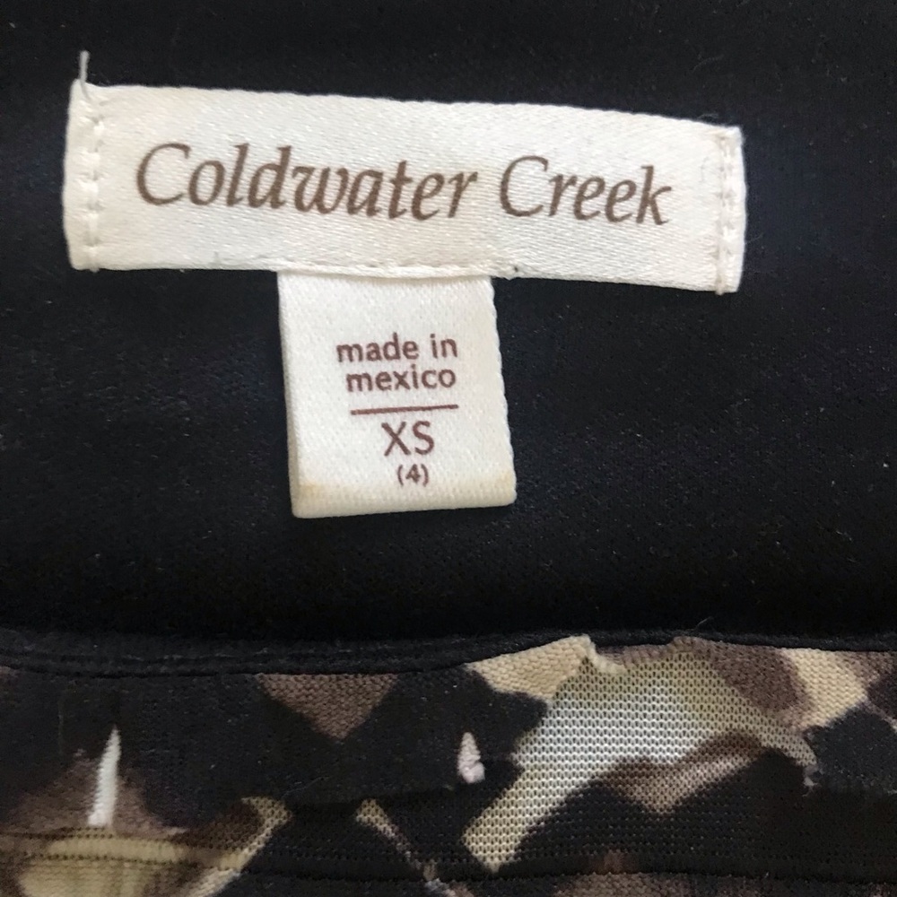 Coldwater Creek Ruffled Layered Top - Picture 11 of 14